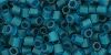TOHO Hexagon 8/0 : Transparent Frosted Teal