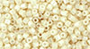 TOHO Hexagon 11/0 : Opaque-Lustered Lt Beige