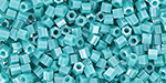 TOHO Hexagon 11/0 : Opaque-Lustered Turquoise
