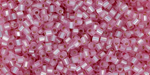 TOHO Hexagon 11/0 : Milky Innocent Pink