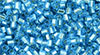 TOHO Hexagon 11/0 : Silver-Lined Dk Aqua