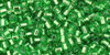 TOHO Hexagon 11/0 : Silver-Lined Peridot