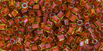 TOHO Hexagon 11/0 : Inside-Color Jonquil/Hyacinth-Lined