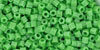 TOHO Hexagon 11/0 : Opaque Mint Green