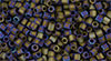 TOHO Hex 11/0 Tube 2.5" : Matte-Color Iris - Purple