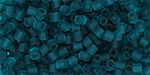 TOHO Hexagon 11/0 : Transparent Frosted Teal