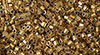 TOHO Hexagon 11/0 : Gold-Lined Rainbow Crystal