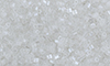 TOHO Hexagon 15/0 Tube 2.5" : Transparent-Lustered Crystal