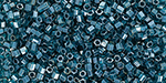 TOHO Hexagon 15/0 : Transparent-Lustered Teal