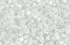 TOHO Hexagon 15/0 : Opaque-Lustered White