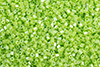 TOHO Hexagon 15/0 Tube 2.5" : Opaque-Lustered Sour Apple
