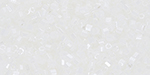 TOHO Hexagon 15/0 : Ceylon Snowflake