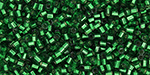 TOHO Hexagon 15/0 : Silver-Lined Grass Green