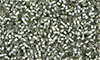 TOHO Hexagon 15/0 : Silver-Lined Black Diamond