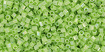TOHO Hexagon 15/0 : Opaque-Rainbow Sour Apple