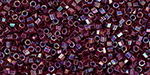 TOHO Hexagon 15/0 : Opaque-Rainbow Oxblood