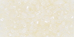 TOHO Hexagon 15/0 : Gold Luster - Cream
