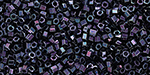 TOHO Hexagon 15/0 : Metallic Amethyst Gun Metal