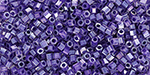 TOHO Hexagon 15/0 : Transparent-Lustered Smoky Topaz
