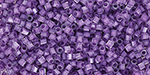 TOHO Hexagon 15/0 : Inside-Color Crystal/Wisteria-Lined