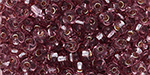 TOHO Magatama 3mm : Silver-Lined Lt Amethyst