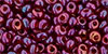 TOHO Magatama 3mm : Gold-Lustered Raspberry