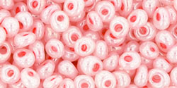 TOHO Magatama 3mm Tube 2.5" : Ceylon Impatiens Pink