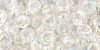 TOHO Magatama 4mm : Transparent-Rainbow Crystal