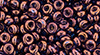 TOHO - Demi Round 6/0 4mm : Gold-Lustered Amethyst