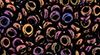 TOHO - Demi Round 6/0 4mm : Higher-Metallic Amethyst