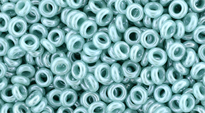 TOHO Demi Round 8/0 3mm Tube 2.5" : Opaque-Lustered Turquoise