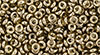 TOHO Demi Round 8/0 3mm : Gold-Lustered Montana Blue