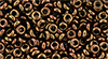 TOHO Demi Round 8/0 3mm Tube 2.5" : Higher-Metallic Cinnamon Bronze