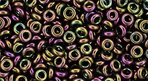 TOHO Demi Round 8/0 3mm : Higher-Metallic Iris - Purple/Green