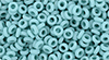 TOHO Demi Round 8/0 3mm : Opaque-Frosted Turquoise