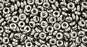 TOHO Demi Round 8/0 3mm : Nickel