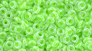 TOHO Demi Round 8/0 3mm : Luminous Neon Green