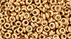 TOHO Demi Round 8/0 3mm Tube 2.5" : PermaFinish - Galvanized Rose Gold