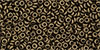 TOHO Demi Round 11/0 2.2mm : Frosted Bronze
