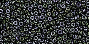 TOHO Demi Round 11/0 2.2mm : Metallic Moss