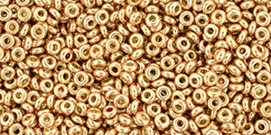 TOHO Demi Round 11/0 2.2mm : PermaFinish - Galvanized Rose Gold