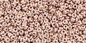 TOHO Demi Round 11/0 2.2mm : PermaFinish - Galvanized Sweet Blush