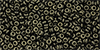 TOHO Demi Round 11/0 2.2mm : HYBRID Metallic Suede - Gold