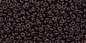 TOHO Demi Round 11/0 2.2mm : HYBRID Metallic Suede - Red Copper