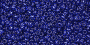 TOHO Demi Round 11/0 2.2mm : HYBRID ColorTrends: Transparent - Snorkel Blue