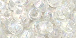TOHO Round 3/0 Tube 5.5" : Transparent-Rainbow Crystal