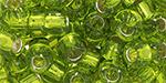 TOHO Round 3/0 : Silver-Lined Lime Green