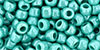TOHO Round 6/0 Tube 2.5" : Opaque-Lustered Turquoise