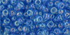 TOHO - Round 6/0 : Transparent-Rainbow Dk Aqua