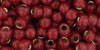 TOHO Round 6/0 Tube 2.5" : Silver-Lined Milky Pomegranate